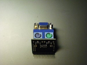 Front view, assembled module