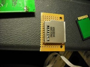 Card slot and PCB back-end