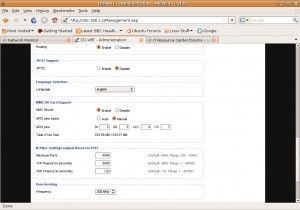 SD card GPIO pin settings