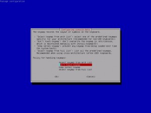 Keymap prompt