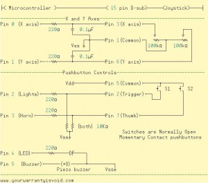Joystick Schematic 2