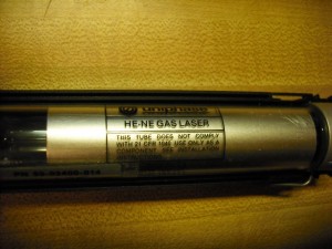 laser tube detail