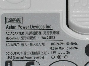 Universal Plug details