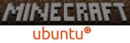 Minecraft and Ubuntu logos