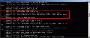 My Transcend module is listed as hda