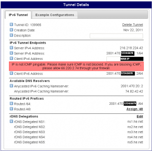 WAN IP Setup Error