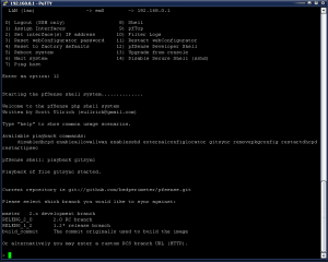 Performing the Git sync