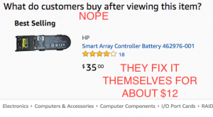 Amazon's recommendation for a replacement battery pack.